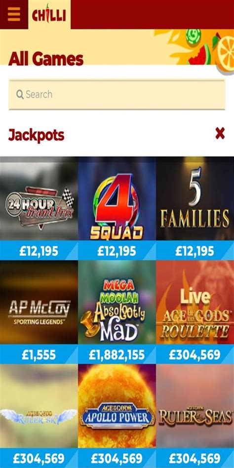 Chilli Bonus Jackpot 888 Casino